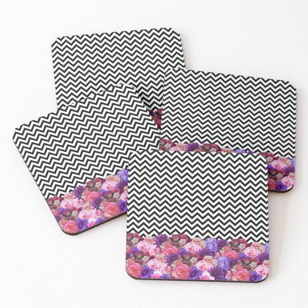 Item preview, Floral Chevron designed and sold by rapplatt.