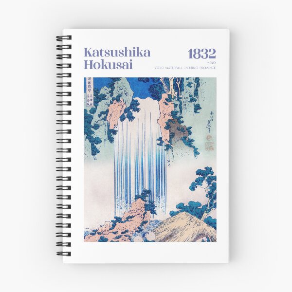 Item preview, Yoro Waterfall in Mino Province by Katsushika Hokusai designed and sold by evermore-design.