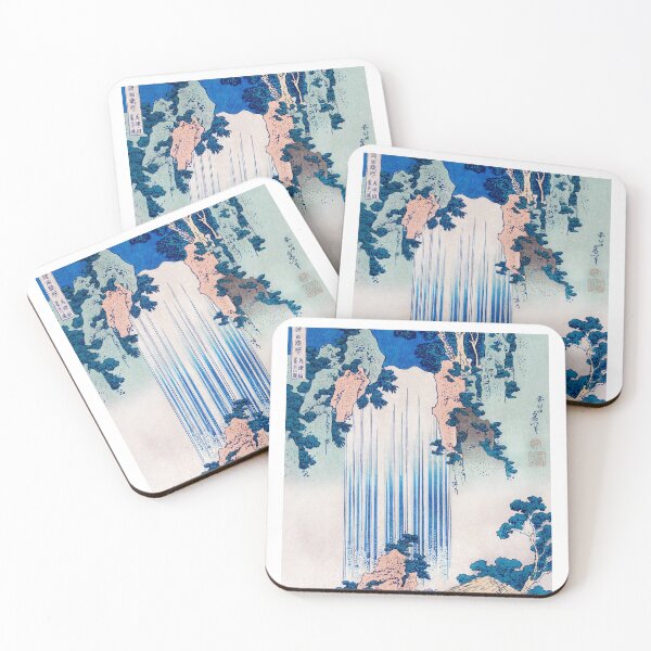 Item preview, Yoro Waterfall in Mino Province by Katsushika Hokusai designed and sold by evermore-design.