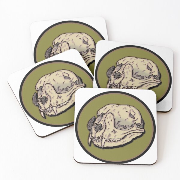 Item preview, Cat Skull designed and sold by groovygreengal.