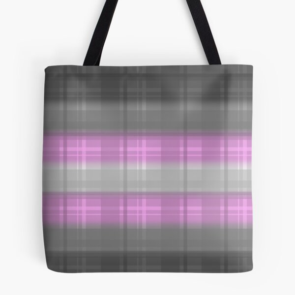 Aperçu de l'œuvre Demigirl Pride Plaid créée et vendue par RayRayViolet.