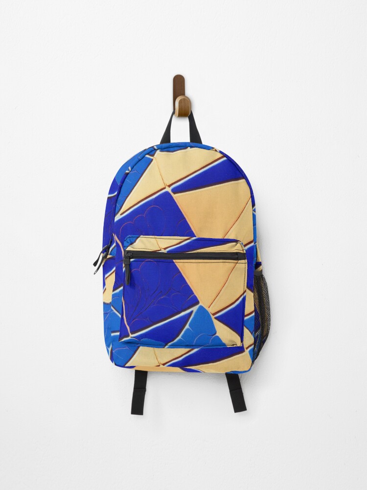 Thumbnail 1 of 3, Backpack, Geometrical Pattern designed and sold by TextureFactory.