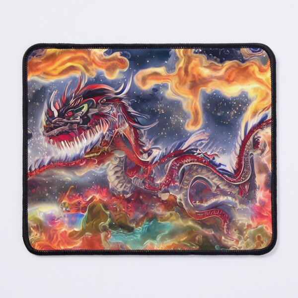 Item preview, A dragon in outer space commanding the cosmos designed and sold by deville13.