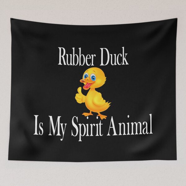 Item preview, Funny Rubber Duck Spirit Animal Funny Duck Sweatshirt  designed and sold by CuteHigh01.