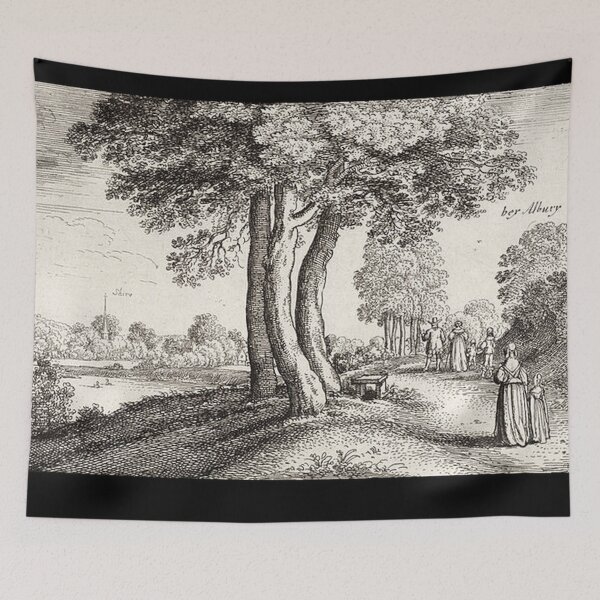 Item preview, Wenceslaus Hollar View Near Albury designed and sold by tomorrowsart.