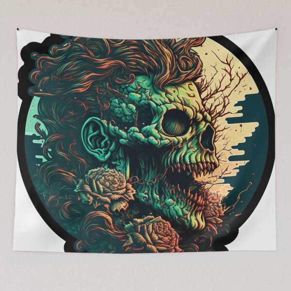 Item preview, Zombie head designed and sold by ST0N3ZY.