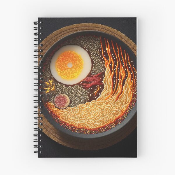 Item preview, Flaming Ramen Universe designed and sold by ClonePingui.