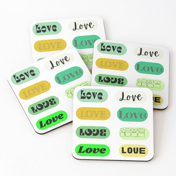 Item preview,  Love Intention stickers designed and sold by KrisantoArts.
