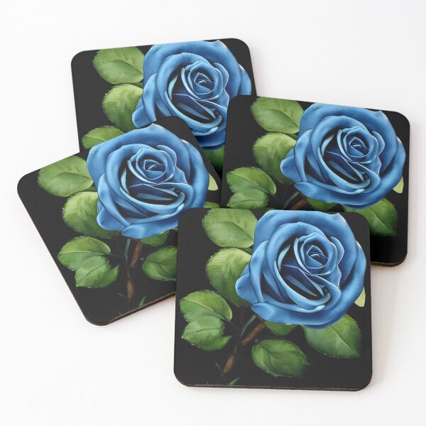 Item preview, Watercolour Blue Rose designed and sold by gramizzia.