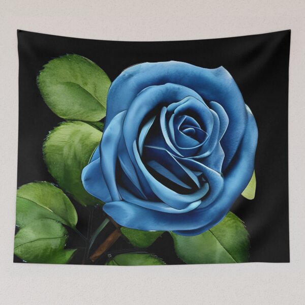Item preview, Watercolour Blue Rose designed and sold by gramizzia.