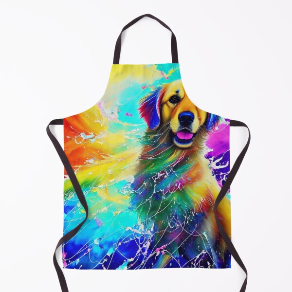 Item preview, RETRO DOG PORTRAIT ART -  GOLDEN RETRIEVER ART designed and sold by ArtzandDesignz.