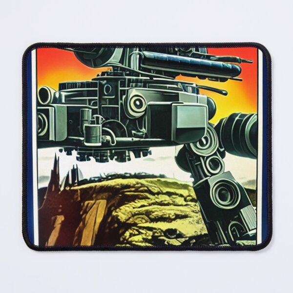 Item preview, Vintage Mech Walker Poster designed and sold by BAYFAIRE.