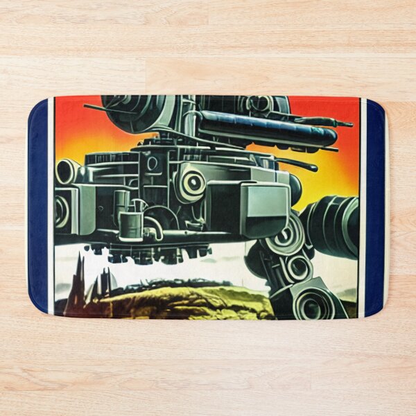 Item preview, Vintage Mech Walker Poster designed and sold by BAYFAIRE.
