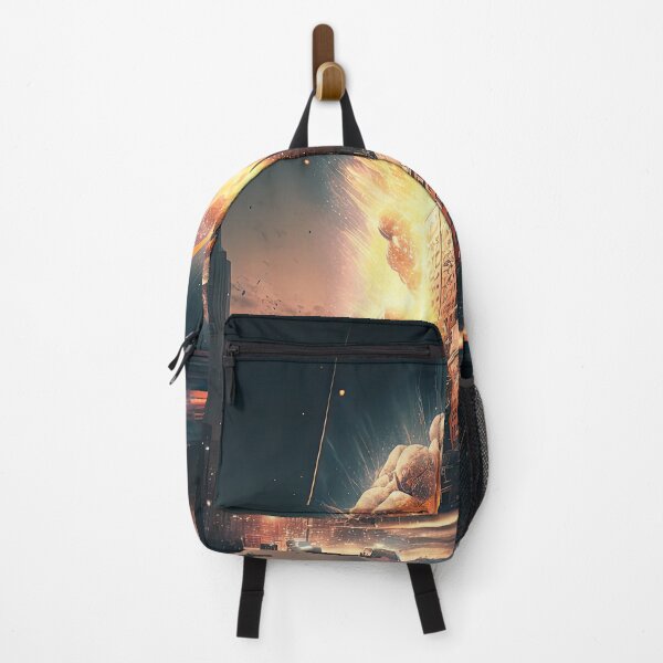 Item preview, Rocket strikes the world, No war style image designed and sold by mrlongfield.