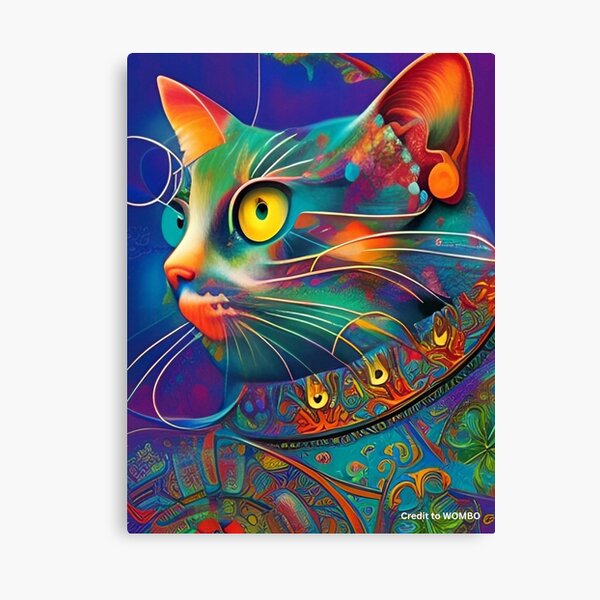 Comprar Pintura en lienzo de gato divertido y bonito, carteles e  impresiones de gatitos con ojos grandes de animales, imágenes en blanco y  negro para decoración del hogar de la habitación de