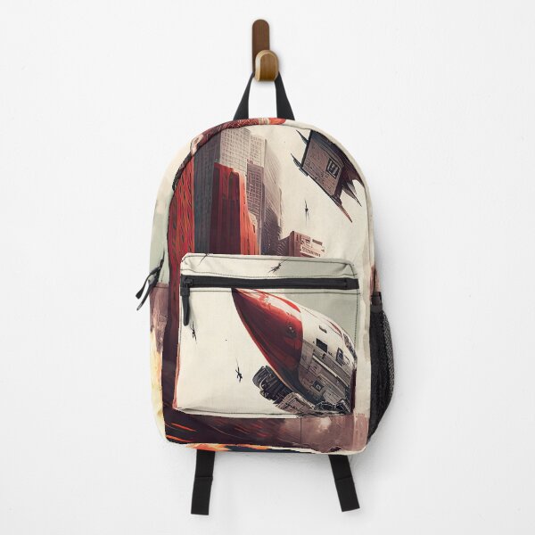 Item preview, Rocket strikes the world, No war style image designed and sold by mrlongfield.
