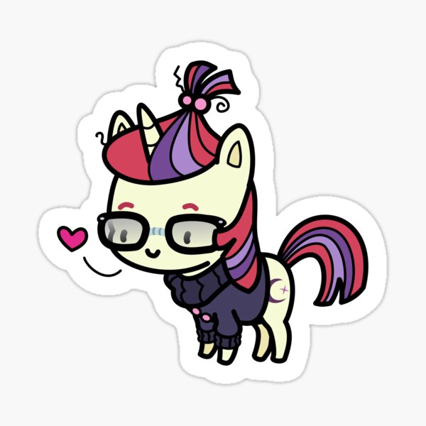 Chibi Unicorn Stickers | Redbubble