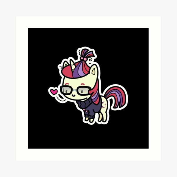 Moondancer chibi Art Print