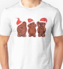 Three Chocolatiers - Freddo, Caramello & Yowie - Christmas Unisex T-Shirt