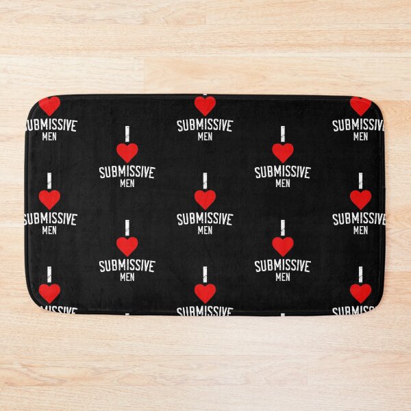 Item preview, I Love Submissive Men BDSM Lover Funny Domination designed and sold by TheMagicKrew.