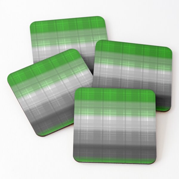 Item preview, Aromantic Pride Plaid designed and sold by RayRayViolet.
