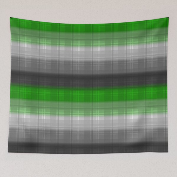 Item preview, Aromantic Pride Plaid designed and sold by RayRayViolet.