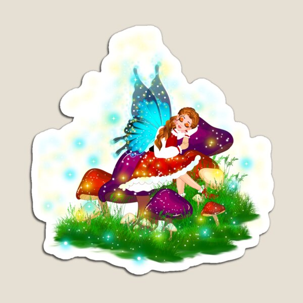 Item preview, Fidget's Fairy Tale Sleeping  Fairy designed and sold by FairyBookClub.