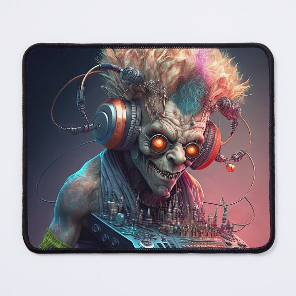 Item preview, Dj weird monster look designed and sold by mrlongfield.