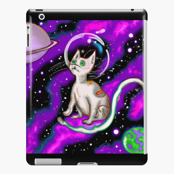 angry cat face meme iPad Case & Skin by auroragalavis