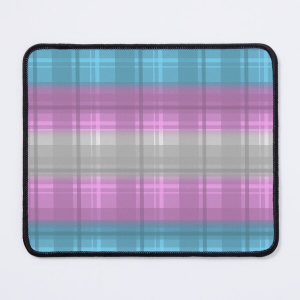 Item preview, Transgender Pride Plaid designed and sold by RayRayViolet.