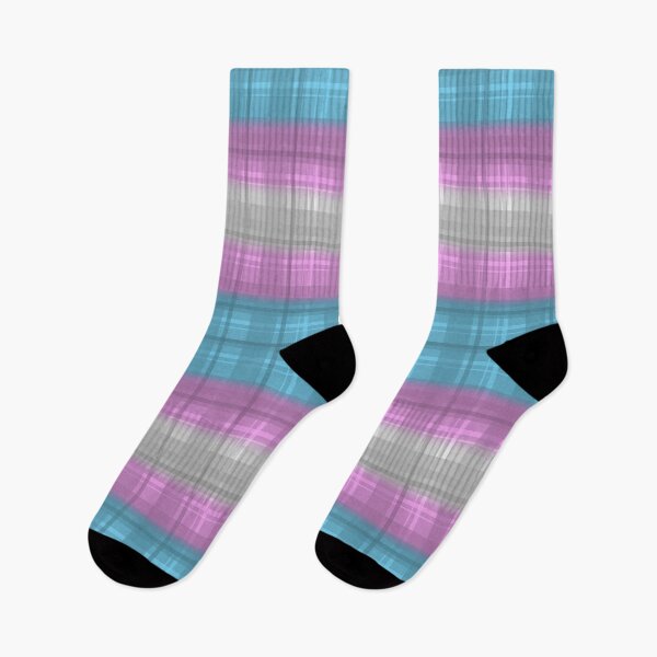 Item preview, Transgender Pride Plaid designed and sold by RayRayViolet.