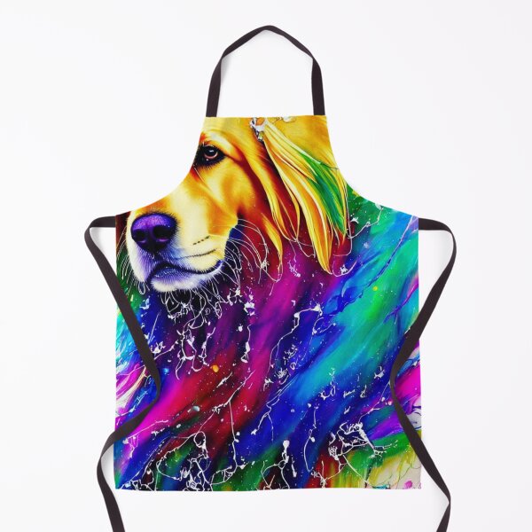 Item preview, RETRO DOG PORTRAIT ART -  GOLDEN RETRIEVER ART designed and sold by ArtzandDesignz.
