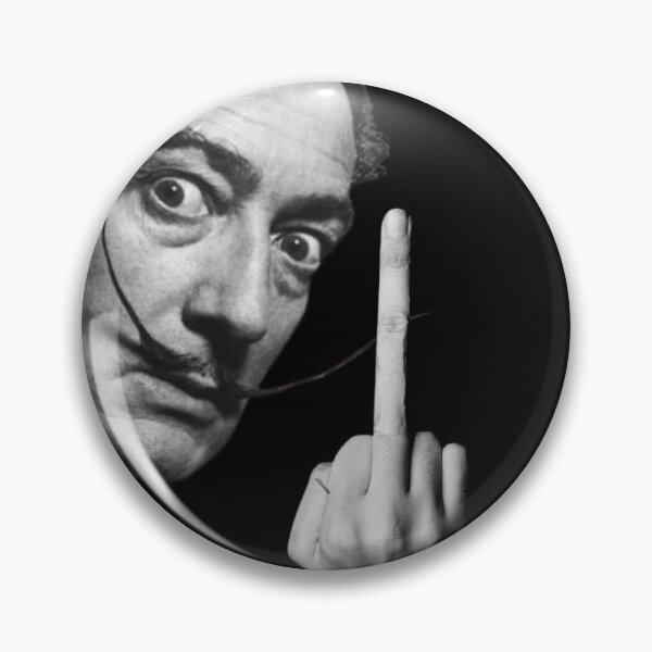 Item preview, Salvador Dali Middle Finger Portrait designed and sold by Teetans.