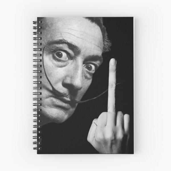 Item preview, Salvador Dali Middle Finger Portrait designed and sold by Teetans.