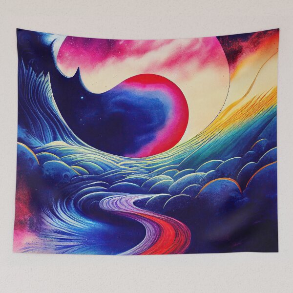Item preview, Cosmic landscape designed and sold by CEVmemories.