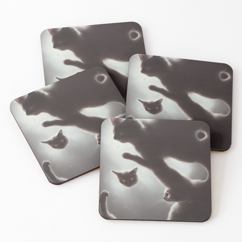 Item preview, Coasters (Set of 4) designed and sold by InfinityCatBox.