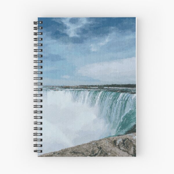 Item preview, Niagara Falls Landscape Oil Paint, Famous Waterfalls, Winter In Niagara Falls  designed and sold by Trendymotion.