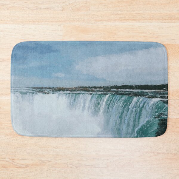 Item preview, Niagara Falls Landscape Oil Paint, Famous Waterfalls, Winter In Niagara Falls  designed and sold by Trendymotion.