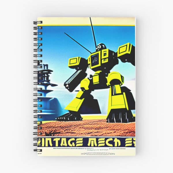 Item preview, Vintage Yellow Mecha 90s Style designed and sold by BAYFAIRE.