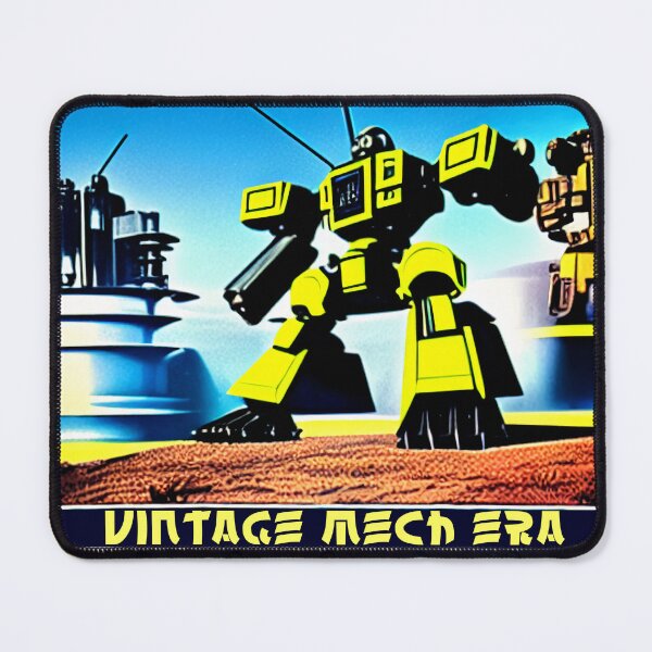 Item preview, Vintage Yellow Mecha 90s Style designed and sold by BAYFAIRE.