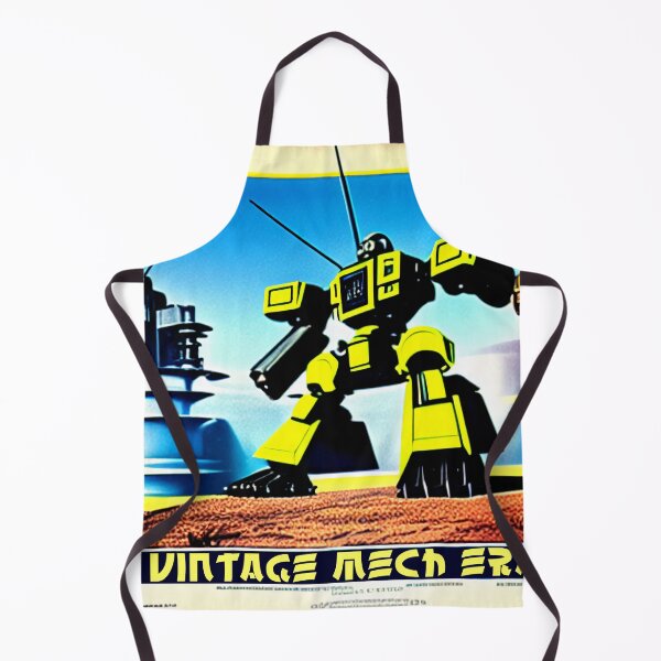 Item preview, Vintage Yellow Mecha 90s Style designed and sold by BAYFAIRE.