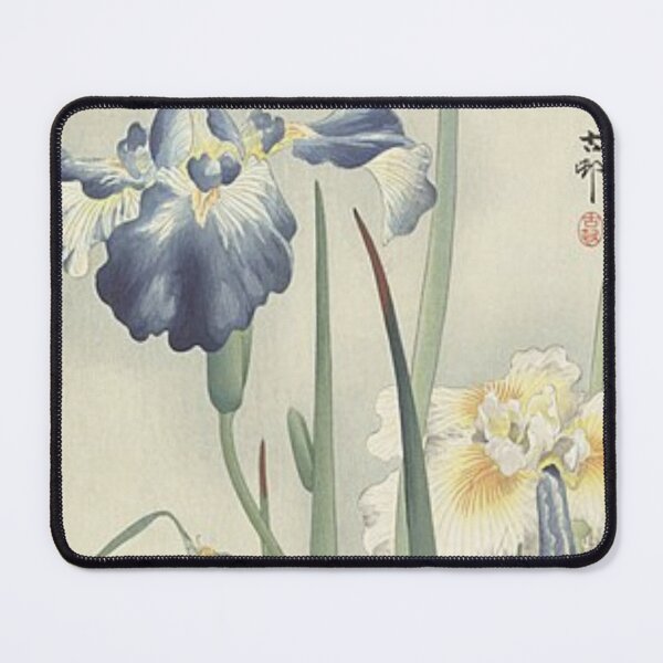 Item preview, Irises by Ohara Koson designed and sold by tomorrowsart.
