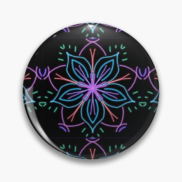 Item preview, Glow Mandala designed and sold by LivChrisDesigns.