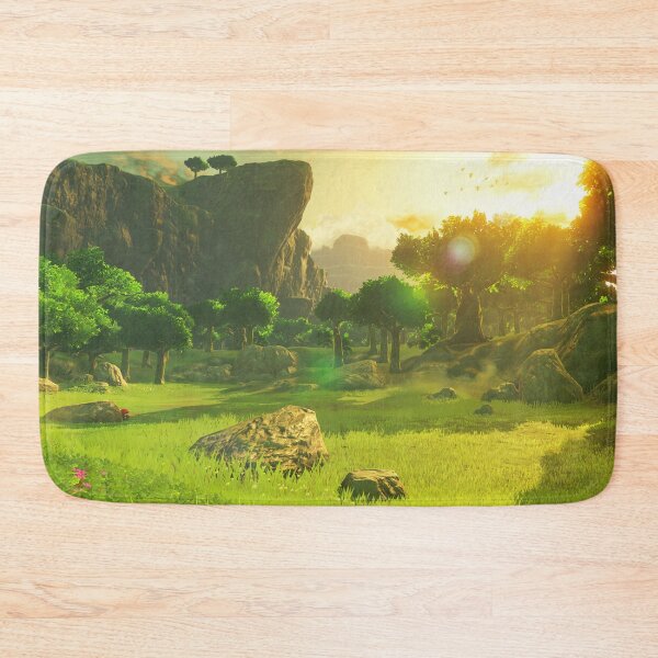 Item preview, Video Game Fantasy Scenery Green Luscious Grass Fields HD designed and sold by kawaiicrossing.