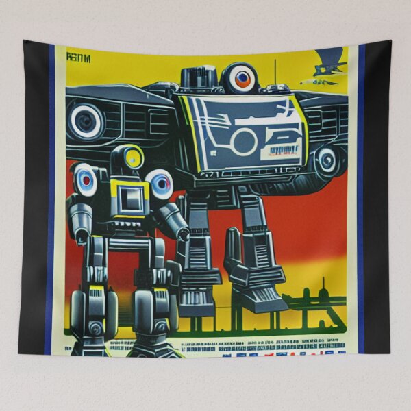 Item preview, Vintage Classic Mech Poster  designed and sold by BAYFAIRE.