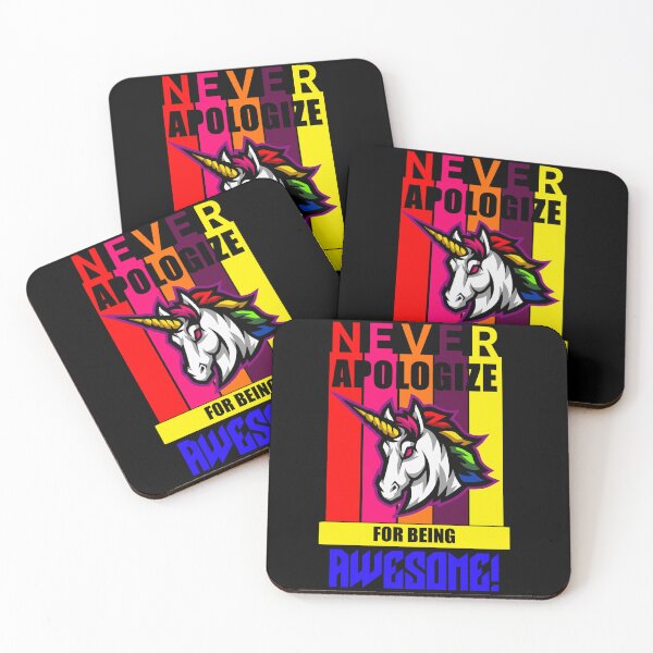 Item preview, Never apologize for being awesome designed and sold by Right-Fit27.