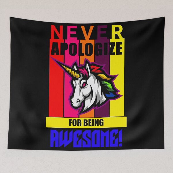 Item preview, Never apologize for being awesome designed and sold by Right-Fit27.