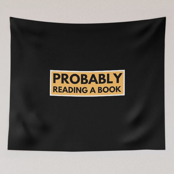 Item preview, probably reading a book  designed and sold by TomorrowQuotes.