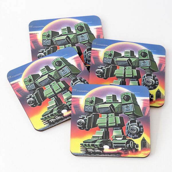 Item preview, Vintage Tank Mecha Poster designed and sold by BAYFAIRE.