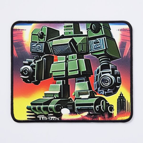 Item preview, Vintage Tank Mecha Poster designed and sold by BAYFAIRE.